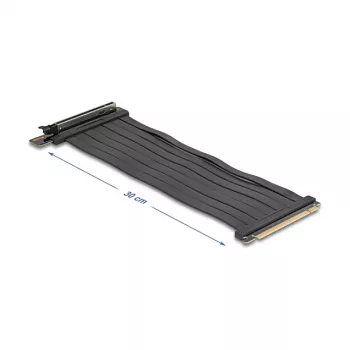 Riser karte DELOCK 81593 PCI Express 5.0 x16, 30 cm kabelis