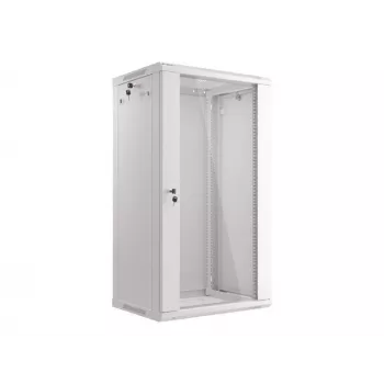 Lanberg WF01-6422-10S sienas skapis 22U 19 inch pelēks