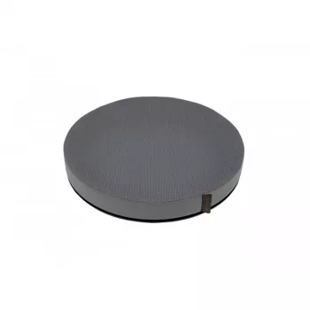 Sēdekļa spilvens MDH DRQE3M0BBXXXP — apaļš putu spilvens ar dzesējošu želeju, Ø 390 mm, augstums 50 mm, pelēks, max slodze 120 kg