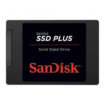 2,5 inch 500GB SanDisk SSD Plus SATA III 6Gb/s – lasīšanas ātrums līdz 545MB/s