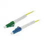 Synergy 21 LWL-1-Faser-Patchk. 7.5mtr.LC-LC APC 9/125u OS2 G657A2 AD 2mm flexible - Single- bzw. Monomode-Faser - 7,5 m
