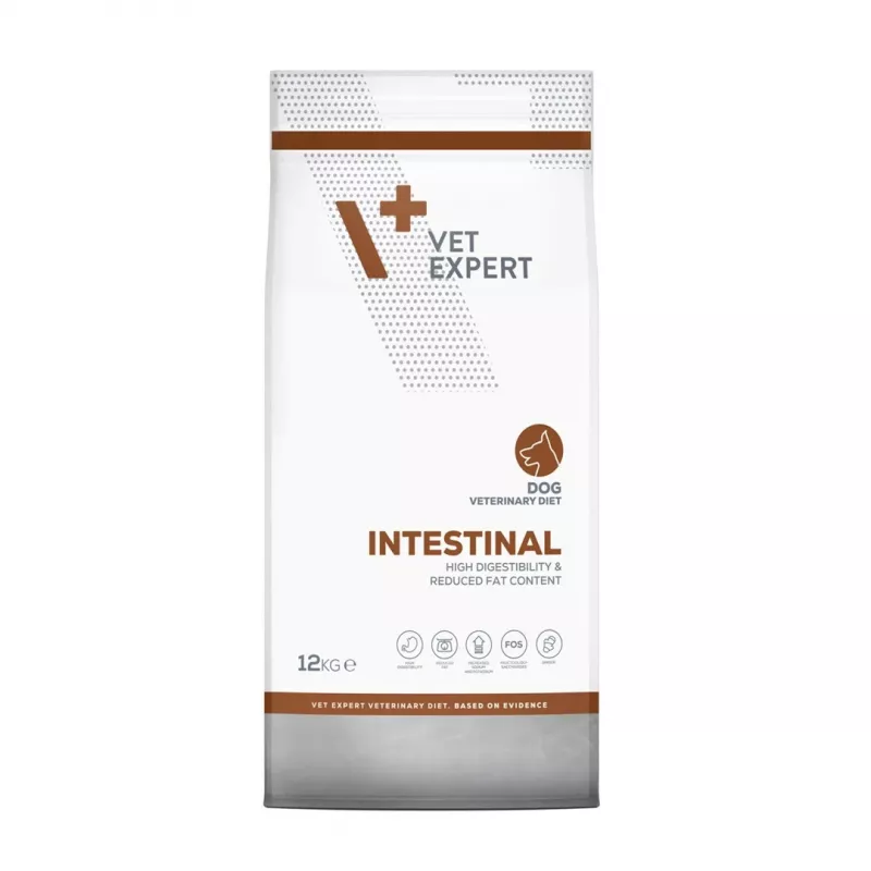 VET EXPERT Veterinary Diet Intestinal Dog - sausā barība suņiem - 12 kg