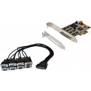 Saskarnes karte EXSYS EX-44388 8 portu RS-232 PCIe
