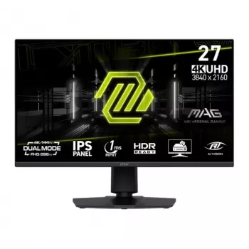 MSI MAG 275UPD E14 spēļu monitors - 27 collas - 4K UHD, Dual Mode (UHD pie 144 Hz un FHD pie 288 Hz) [Energoklase F] (9S6-3CE89M-016)