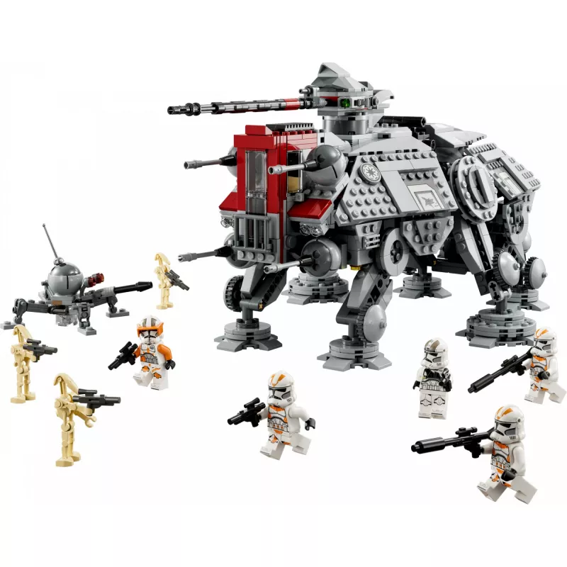 LEGO Star Wars: AT-TE Walker komplekts ar droid figūrām (75337)