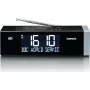 Modinātājs radio Lenco CR-640BK DAB+ ar Bluetooth 5.0 un LCD displeju