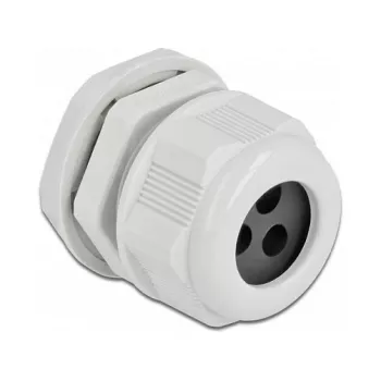 Kabeļa blīvslēgs DeLOCK 60378 Pelēks Plastmasa 2 gab.