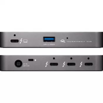 Other World Computing OWC Thunderbolt Hub - Centrmezgls - 4 x USB-C - Galddatoram (OWCTB4HUB5P)