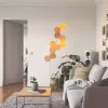 Nanoleaf Elements Wood Look Hexagons Starter Kit (13 paneļi) | Cool White + Warm White