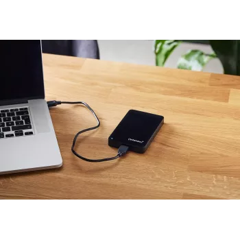 Ārējais cietais disks INTENSO 2TB 2.5 collu USB 3.2 Gen 1 (6023890), 5400 RPM, Melns