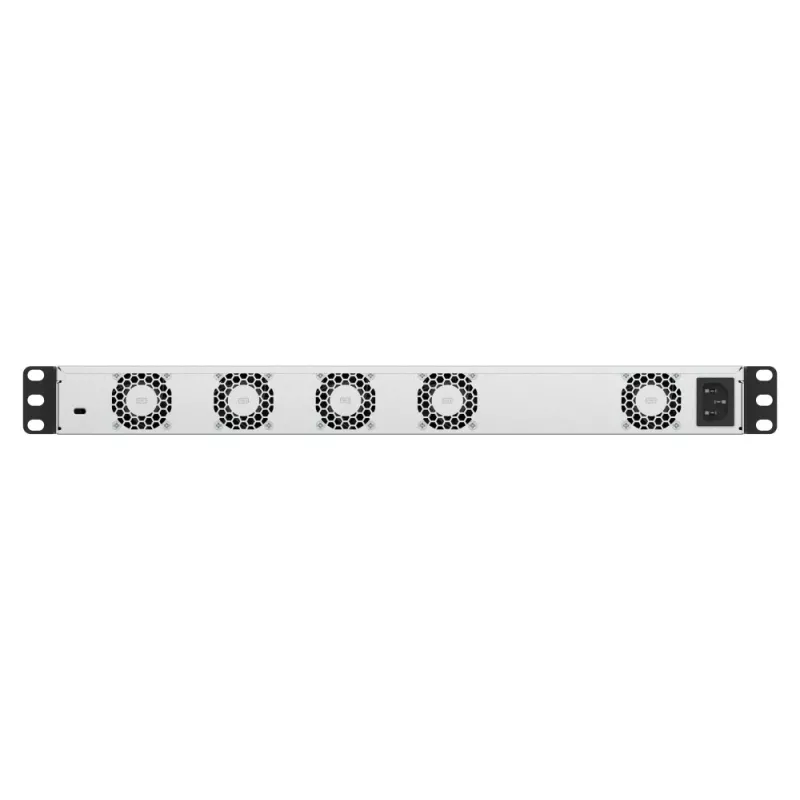 QNAP QSW-M3224-24T tīkla slēdzis, pārvaldīts L3, 10G Ethernet (100/1000/10000), 1U, melns, sudrabs