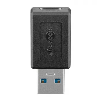 Goobay 45400 USB 3.2 1. paaudzes adapteris USB-A spraudnis uz USB-C ligzdu