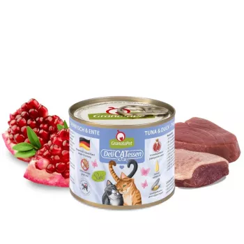 GRANATAPET DeliCATessen Tuna un pīle - mitrā kaķu barība - 200g