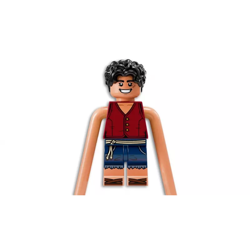 LEGO komplekts One Piece Arlong Parks 75638 — 926 detaļas, 5 minifigūras, ieteicamais vecums 9+, detalizēta ainava