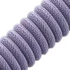 CableMod Classic Coiled CM-CKCA-CW-PW150PW-R spirālveida kabelis tastatūrai, USB-C – USB-A, 150 cm, Rum Raisin