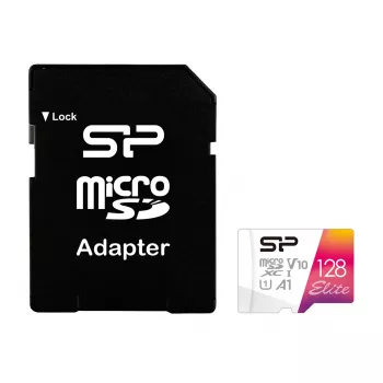 Silicon Power Elite microSDHC UHS-I atmiņas karte | 128 GB | 10. klase