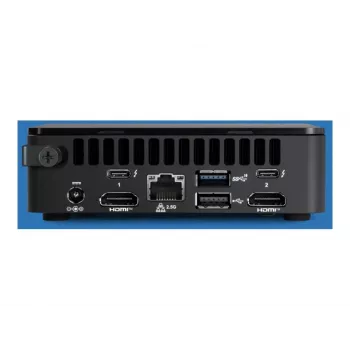 Intel NUC 13 Pro komplekts - NUC13ANKi7 - Barebone - Plānais korpuss - Core i7 1360P - RAM 0 GB - UHD Graphics - 1GbE, 2.5GbE, Wi-Fi 6E, Bluetooth 5.3