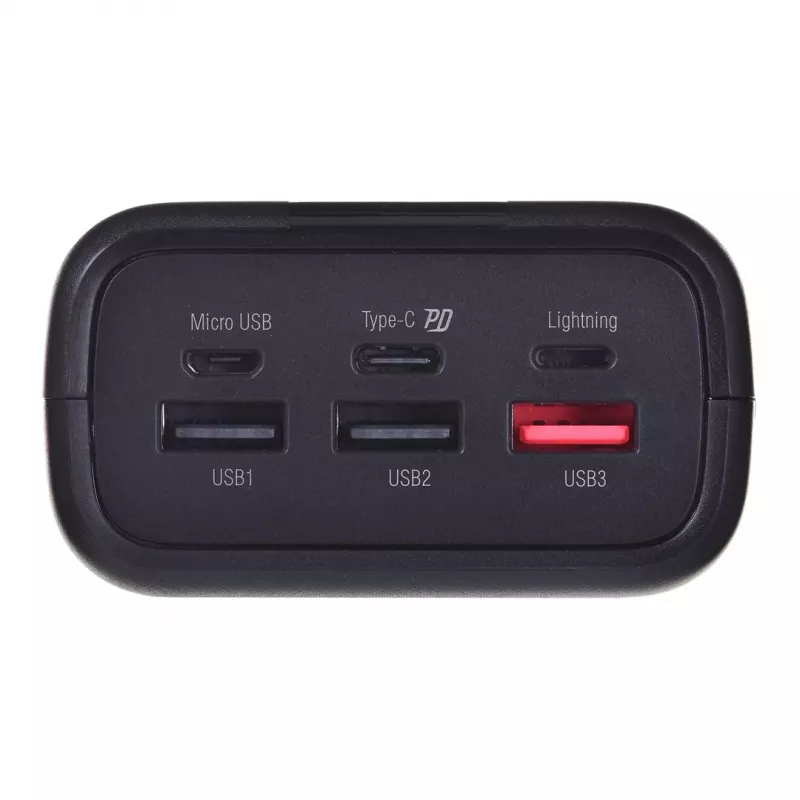 Silicon Power QX55 Powerbank Litija Polimēru (LiPo) 30000 mAh Melns