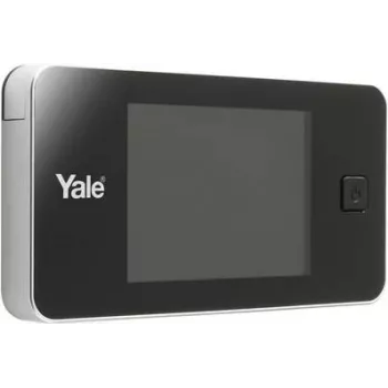 Yale YY45 balts viedais durvju acs 0,3 MP 105° 3,2 collu AAA baterija (YY45 05235)