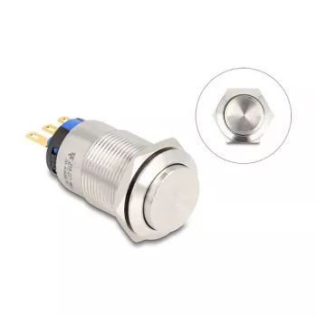 Pogu panelis DeLOCK 20985 Sudraba 230V 3A
