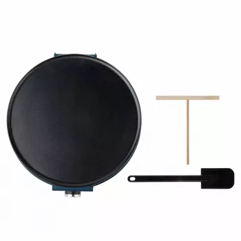 Pankūku un krēpu gatavotājs JATA JECR1000 1200 W Melns Zils 30 cm