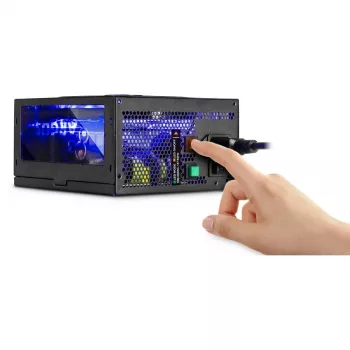 Inter-Tech Argus RGB-750W CM II barošanas bloks 20+4 pin ATX ATX Melns