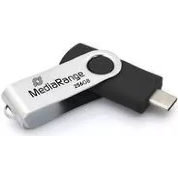 MEDIARANGE USB zibatmiņa USB 3.2 Gen1 USB-C 256GB - 256 GB (MR1955)