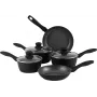 Russell Hobbs 5-daļīgs pannu komplekts Metallic Marble RH02814EU7 — nepiedegošs pārklājums, dažādi izmēri