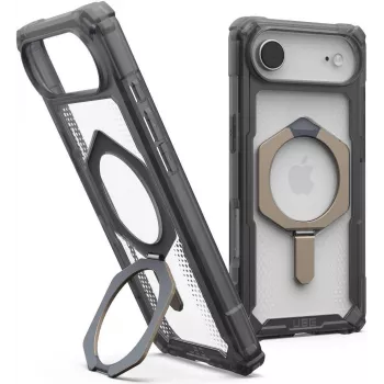 UAG Urban Armor Gear Plasma XTE Macīgs statīvs Macīgs korpuss | Apple iPhone Air | pelnu (caurspīdīgs)/titāns | 114525113136