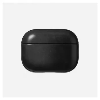 Nomad Modern Leather Case — Īsta āda, Mikrošķiedra, Polikarbonāts, Melns