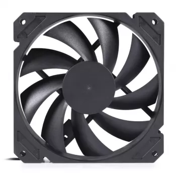 Alphacool Core 120 mm ventilators 3000 RPM 7.83 mmH2O dubultā lodīšu gultnis Melns 120x120x25 mm