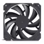 Alphacool Core 120 mm ventilators 3000 RPM 7.83 mmH2O dubultā lodīšu gultnis Melns 120x120x25 mm