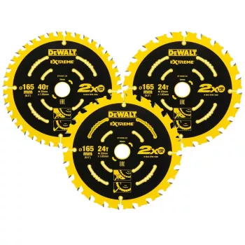 Zāģa asmens ripzāģim DeWALT DT10397-QZ 3 gab.