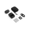 Action kamera DJI Osmo 360 Standard Combo — 8K Ultra HD, 120 MP CMOS, 240 kadri/s, elektroniskā stabilizācija, 2 collu displejs, MicroSD, 183 g, melna
