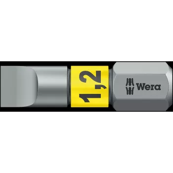 WERA 05056068001 - Bit Slots 6.5 x 25 mm