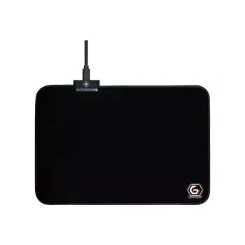 GEMBIRD Gaming pelēkā pamatne M izmērs ar LED apgaismojumu