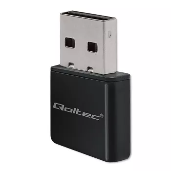 Wi‑Fi USB adapteris QOLTEC NANO 56986 — mini N, USB 2.0, 802.11n