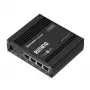 Teltonika RUTM10 bezvadu maršrutētājs Gigabit Ethernet divjoslu (2,4 GHz / 5 GHz) Melns