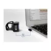 DeLOCK USB bezvadu svītrkodu skenera uztvērējs 2.4 GHz, melns, USB A