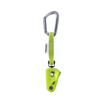 Edelrid OHM Tērauda kāpšanas ierīce Zaļa 8.9 mm Virves Diametrs 450 g