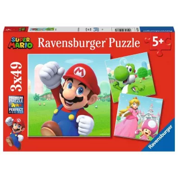 Puzle Ravensburger 05186 49 gab. Kartona multfilmu varoņi