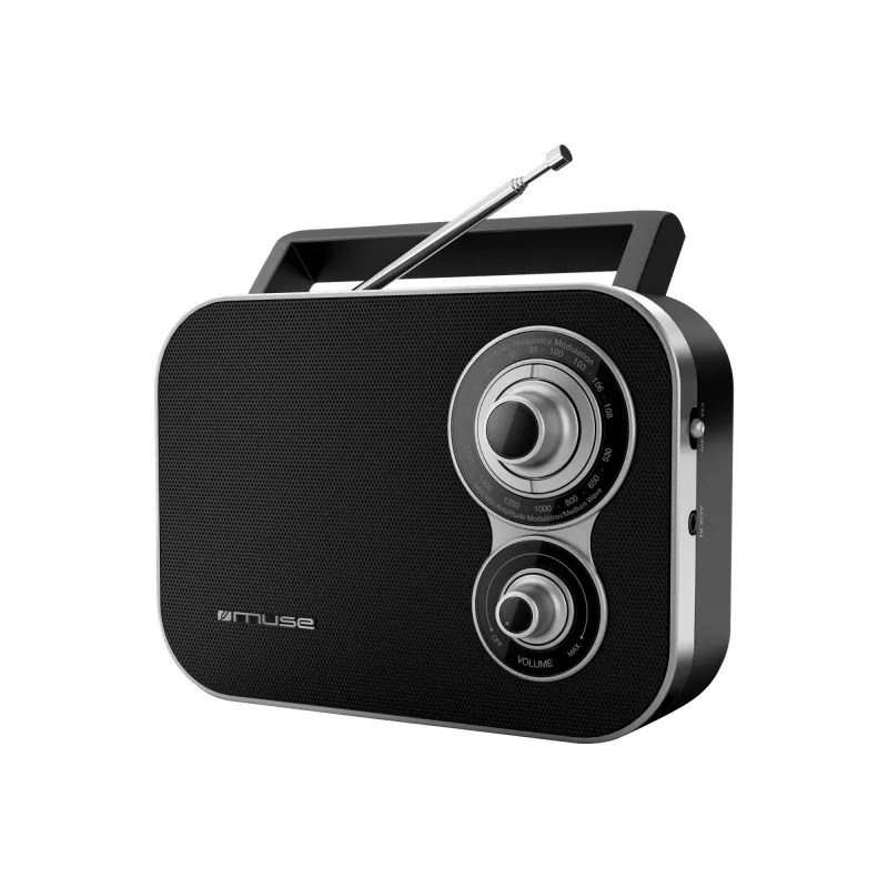 Muse M-051R | 2 joslu portatīvais radio | Melns