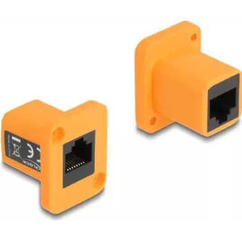 Dzimuma mainītājs DeLOCK 87998 RJ45 Oranžs