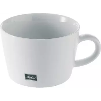 Kafijas krūze MELITTA M-Cups White 0.45 L porcelāns, augstums 72 mm