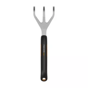 Fiskars Xact Black rokas kultivators, nerūsējošais tērauds