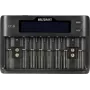 VOLTCRAFT CC-8 universāls akumulatoru lādētājs LiIon, LiFePO, NiMH, NiCd, A, AA, AAA, AAAA, C, Sub-C, 9V bloks, 10340, 14500, 16340, 17500 (VC-10882815)