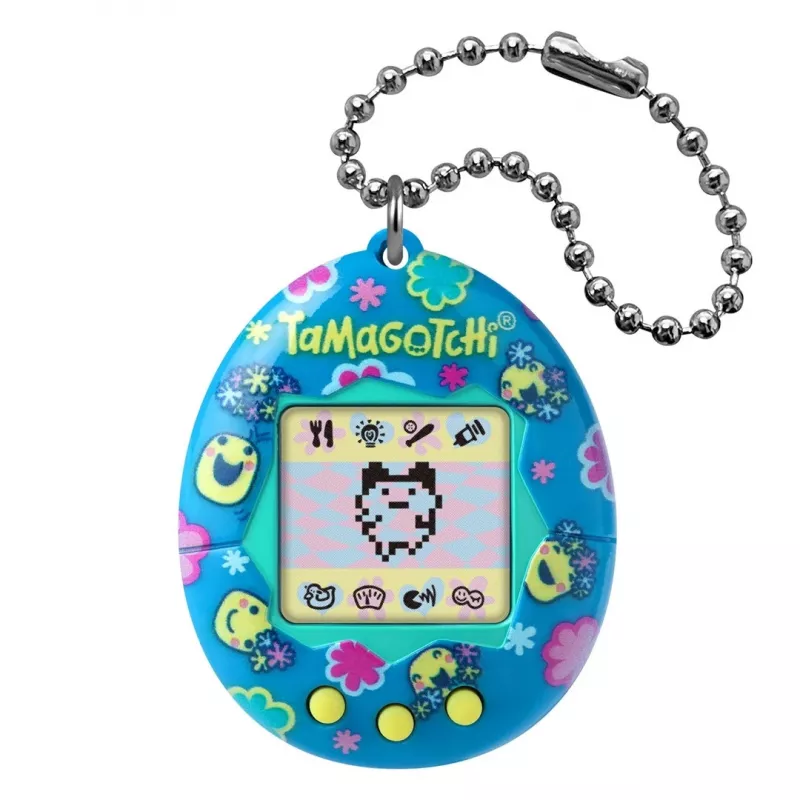 Rokas digitālais virtuālais mājdzīvnieks Bandai Tamagotchi TAMA SMILE 42991 — kompakts Tamagotchi rotaļlieta, krāsains dizains