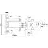 Maclean MC-417 Pilnas Kustības TV un Monitora Sienas Stiprinājums 13-32 collas 30kg VESA 100x100 Melns Pulverkrāsots Universāls Turētājs Kronšteins Regulējams Attālums no Sienas Grozāms Slīpējams