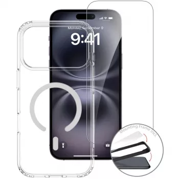 4smarts Border Case iPhone 17 Pro Max 17,5 cm Caurspīdīgs