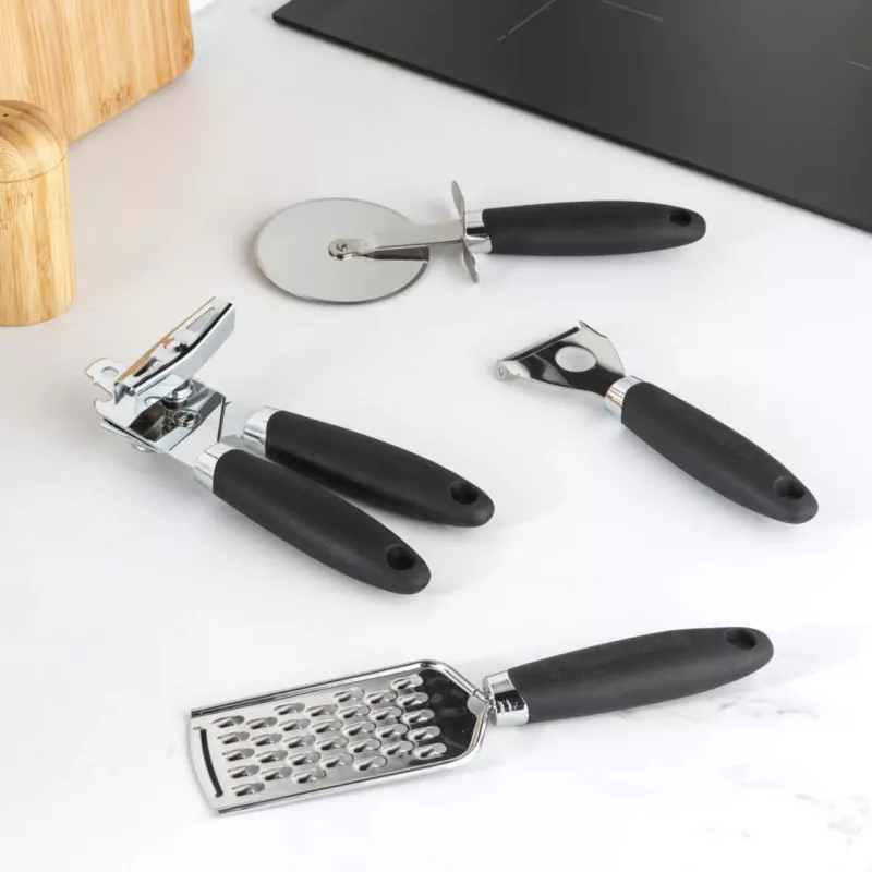 Virtuves instrumentu komplekts Russell Hobbs Venus 4-daļīgs Melns